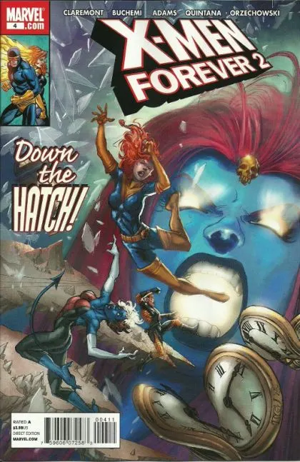 X-Men Forever 2 #4 comic book cover, 2010