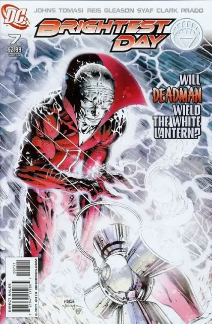 Brightest Day #7 David Finch Regular comic book cover, 2010