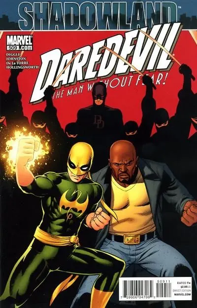 Daredevil, Vol. 2 #509 Direct Edition comic book cover, 2010
