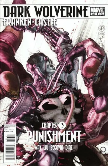 Wolverine, Vol. 3 #89 comic book cover, 2010