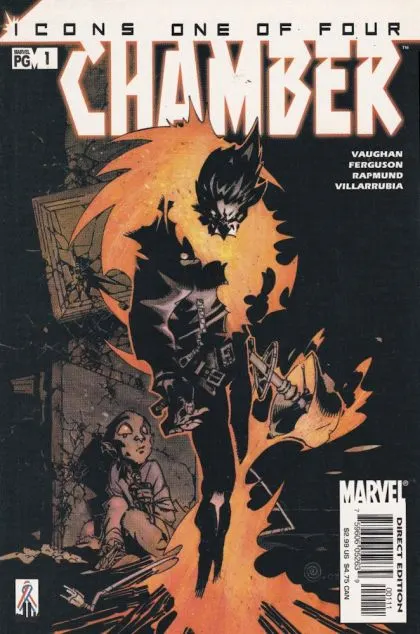 Chamber #1 comic book cover, 2002