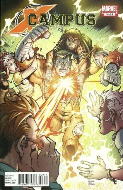 X-Campus #3 comic book cover, 2010