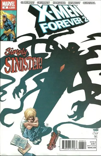 X-Men Forever 2 #6 comic book cover, 2010