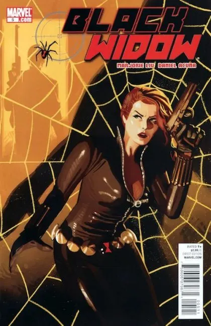 Black Widow, Vol. 5 #5 Daniel Acuña Regular comic book cover, 2010