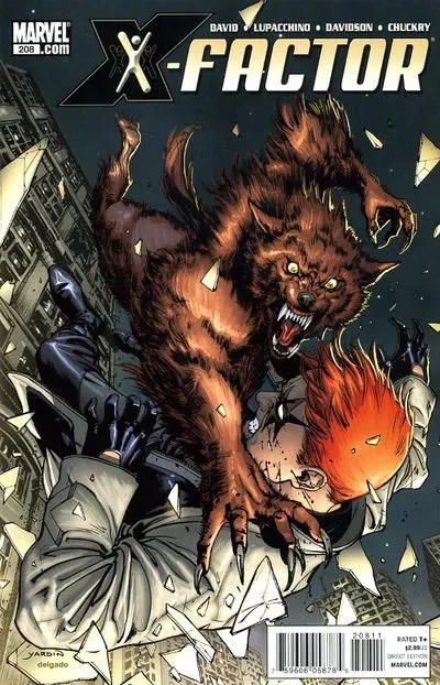 X-Factor, Vol. 3 #208 comic book cover, 2010