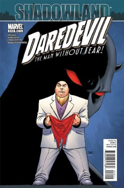 Daredevil, Vol. 2 #510 John Cassaday Regular Cover comic book cover, 2010