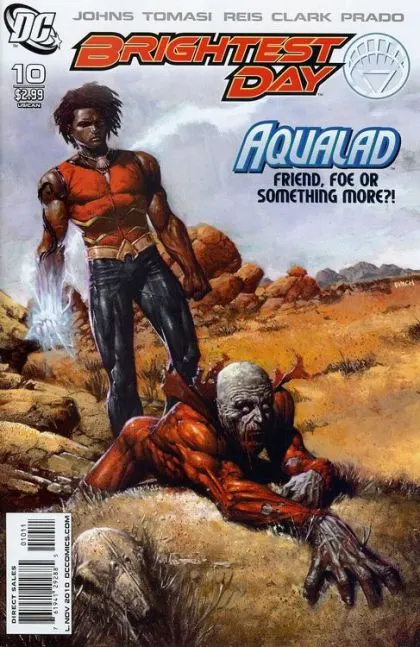 Brightest Day #10 David Finch Regular comic book cover, 2010