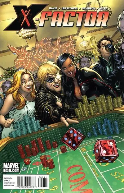 X-Factor, Vol. 3 #209 comic book cover, 2010