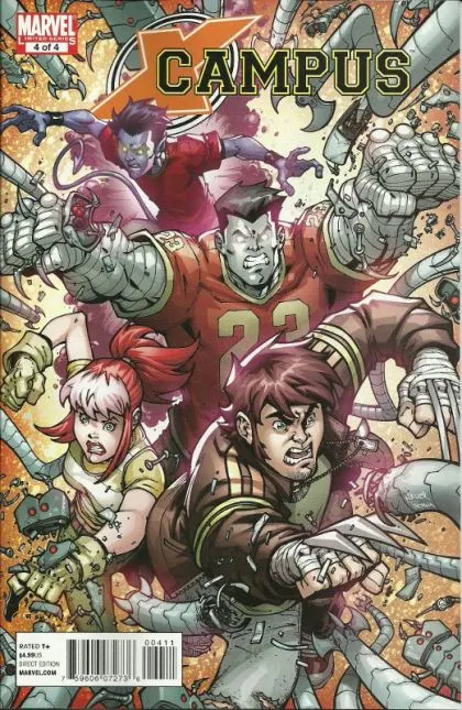 X-Campus #4 comic book cover, 2010