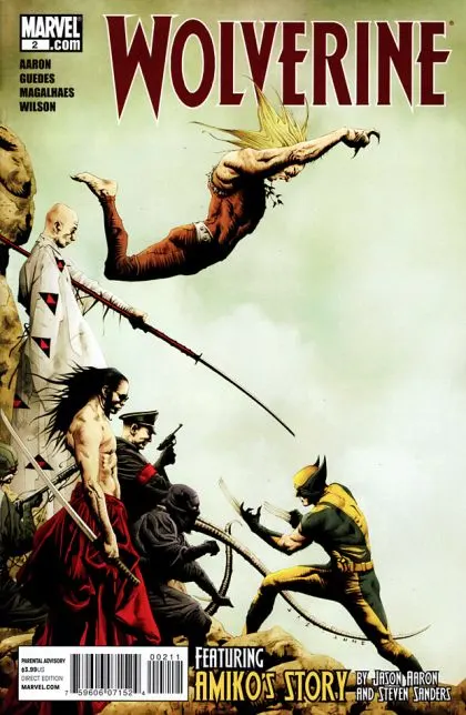Wolverine, Vol. 4 #2 Jae Lee Regular comic book cover, 2010