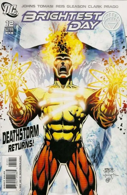 Brightest Day #12 David Finch Regular Cover comic book cover, 2010