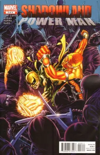Shadowland: Power Man #3 comic book cover, 2010