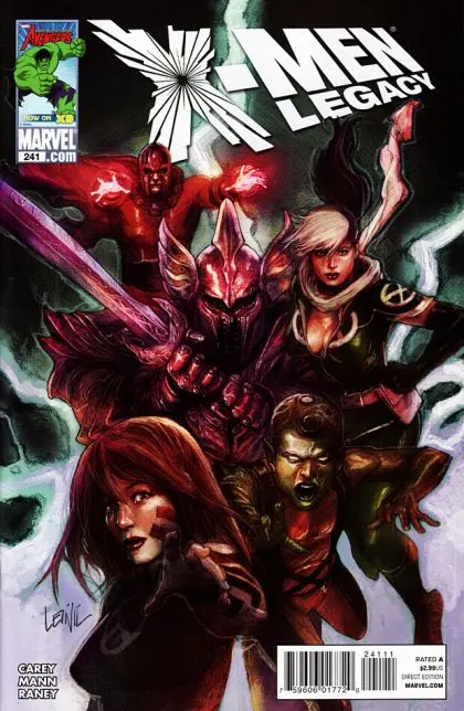 X-Men: Legacy, Vol. 1 #241 Leinil Francis Yu Regular comic book cover, 2010