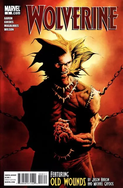 Wolverine, Vol. 4 #3 Jae Lee Regular comic book cover, 2011