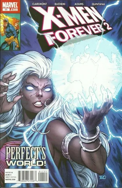 X-Men Forever 2 #11 comic book cover, 2010