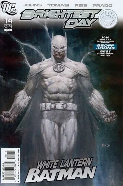 Brightest Day #14 David Finch Regular Cover comic book cover, 2011