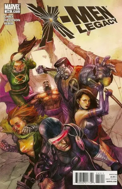 X-Men: Legacy, Vol. 1 #242 Leinil Francis Yu Regular comic book cover, 2011