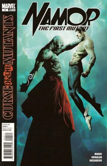 Namor: The First Mutant #4 comic book cover, 2011