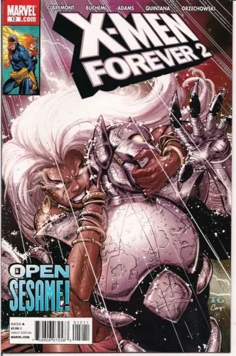 X-Men Forever 2 #12 comic book cover, 2011