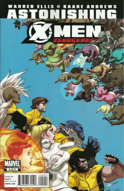 Astonishing X-Men: Xenogenesis #5 comic book cover, 2011