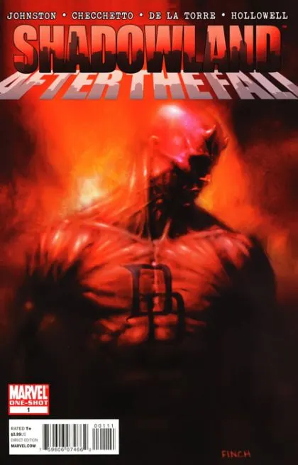 Shadowland: After The Fall #1 comic book cover, 2011