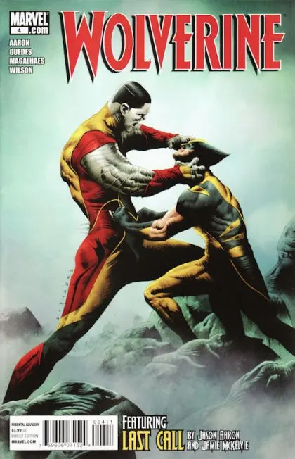 Wolverine, Vol. 4 #4 Jae Lee Regular comic book cover, 2011