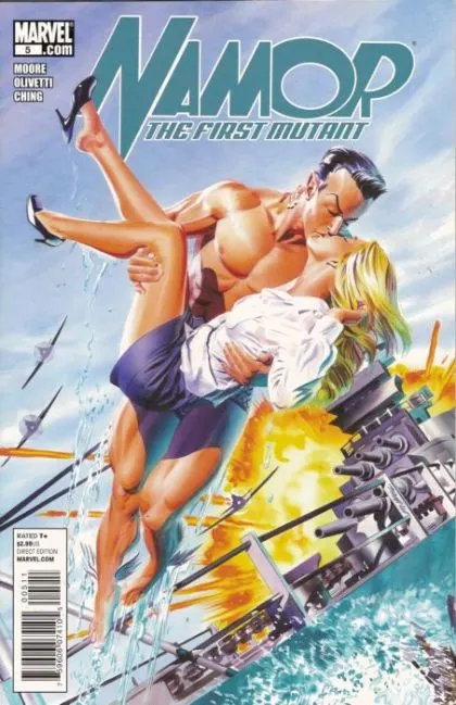 Namor: The First Mutant #5 comic book cover, 2011