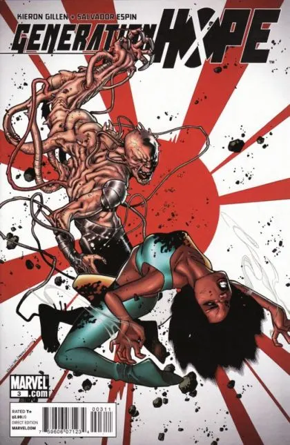 Generation Hope #3 Olivier Coipel Regular Cover comic book cover, 2011