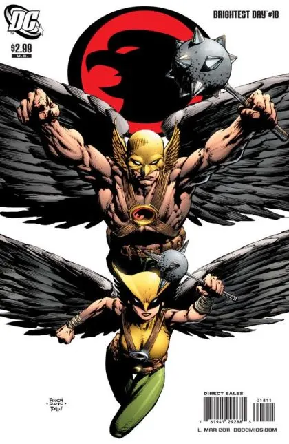 Brightest Day #18 David Finch Regular Cover comic book cover, 2011