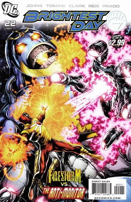 Brightest Day #22 Gary Frank & Nathan Eyring Regular Cover comic book cover, 2011