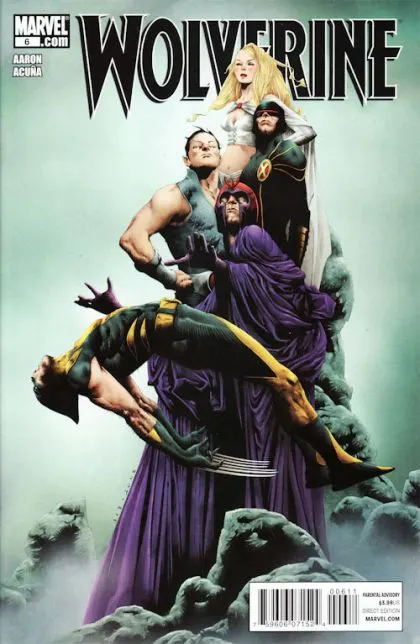 Wolverine, Vol. 4 #6 comic book cover, 2011