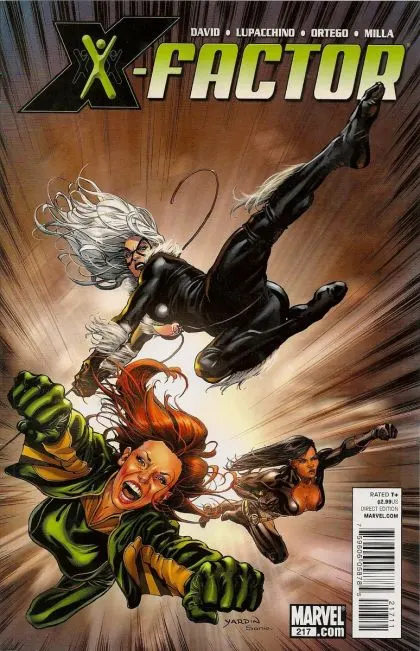 X-Factor, Vol. 3 #217 comic book cover, 2011
