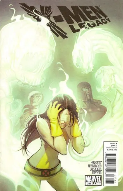X-Men: Legacy, Vol. 1 #244 Leinil Francis Yu Regular comic book cover, 2011