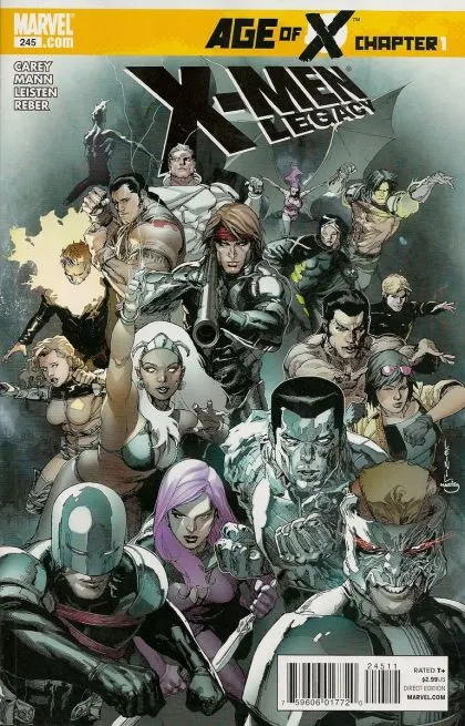 X-Men: Legacy, Vol. 1 #245 Leinil Francis Yu Regular comic book cover, 2011