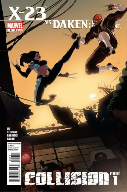 X-23, Vol. 3 #8 comic book cover, 2011