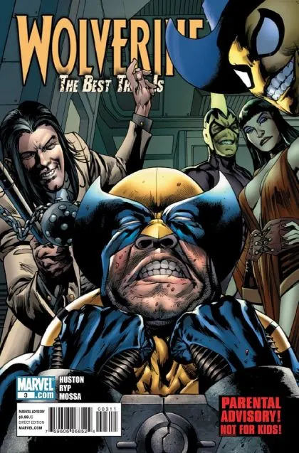 Wolverine: The Best There Is #3 Bryan Hitch Regular comic book cover, 2011