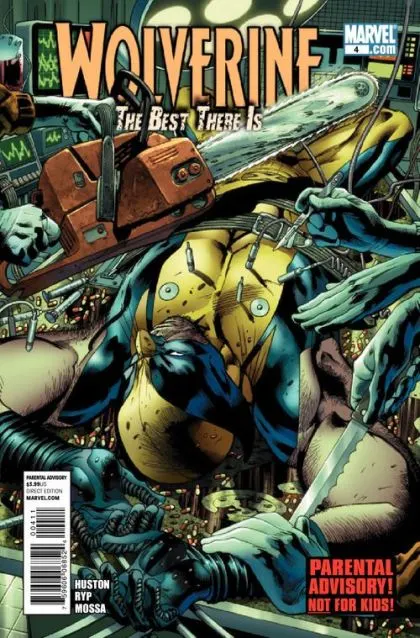 Wolverine: The Best There Is #4 Bryan Hitch Regular comic book cover, 2011