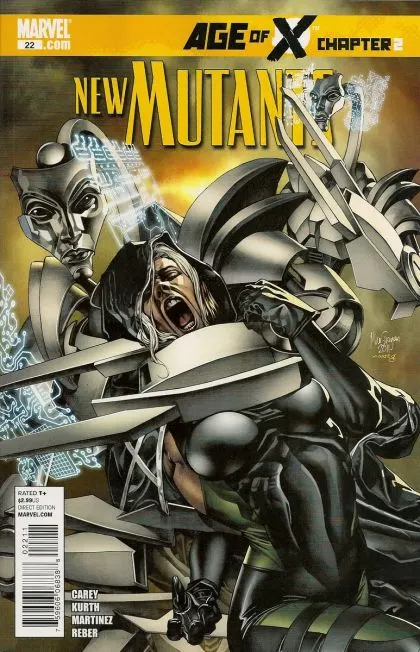 New Mutants, Vol. 3 #22 comic book cover, 2011