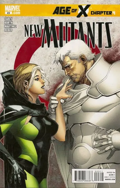 New Mutants, Vol. 3 #23 comic book cover, 2011