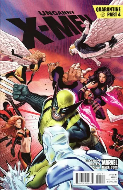 Uncanny X-Men, Vol. 1 #533 Greg Land Regular comic book cover, 2011