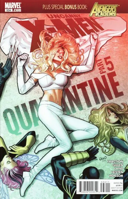 Uncanny X-Men, Vol. 1 #534 Greg Land Regular comic book cover, 2011