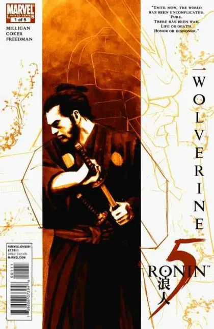 5 Ronin #1 David Aja Cover comic book cover, 2011