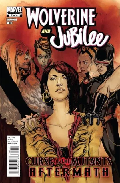 Wolverine & Jubilee #2 comic book cover, 2011