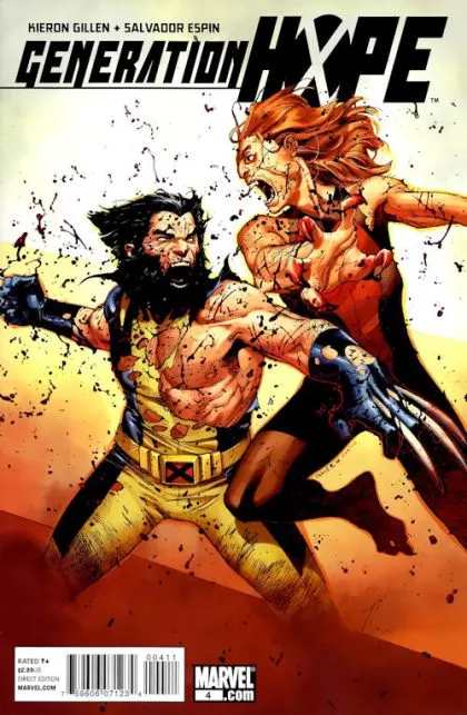 Generation Hope #4 Olivier Coipel Regular Cover comic book cover, 2011