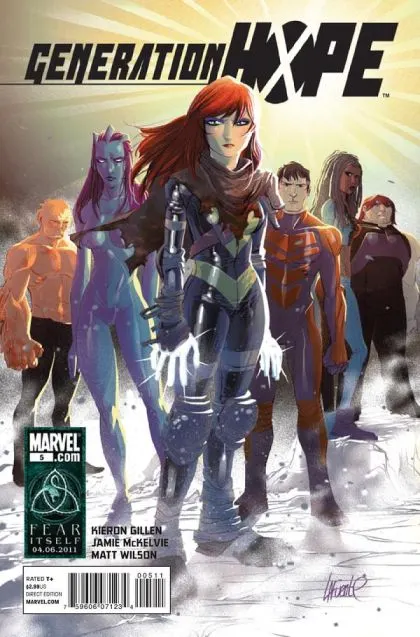 Generation Hope #5 David LaFuente Regular Cover comic book cover, 2011