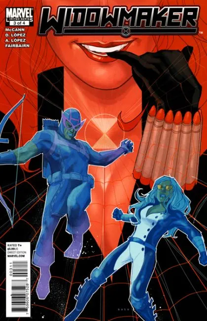 Widowmaker #3 Phil Noto Regular Cover comic book cover, 2011