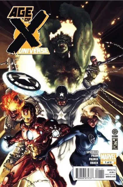 Age of X: Universe #1 Simone Bianchi Regular comic book cover, 2011