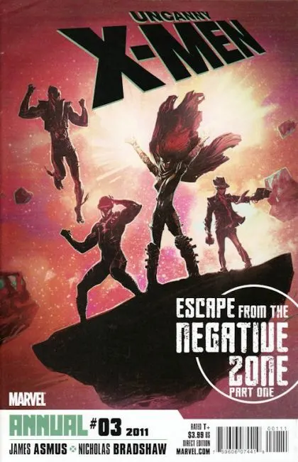 The Uncanny X-Men Annual, Vol. 2 #3 comic book cover, 2011