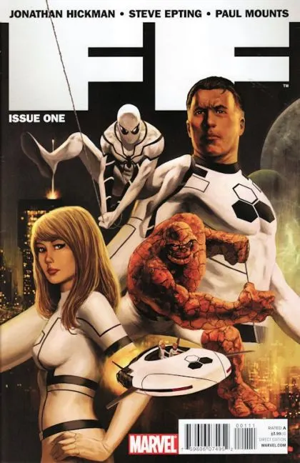 FF, Vol. 1 #1 Steve Epting Regular Cover comic book cover, 2011