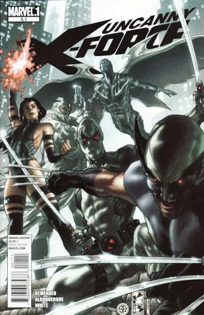 Uncanny X-Force, Vol. 1 #5.1 comic book cover, 2011